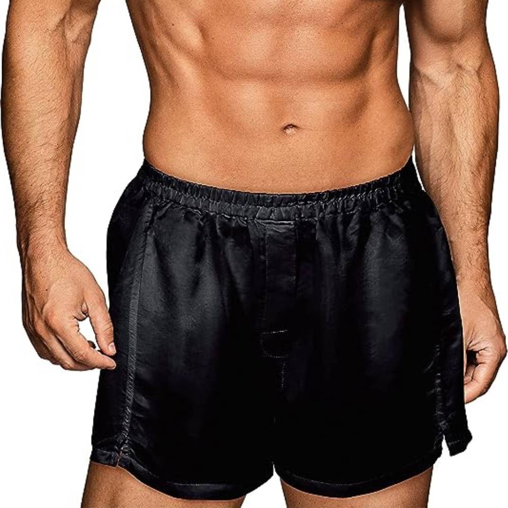 Men's Mulberry Silk Boxer Shorts